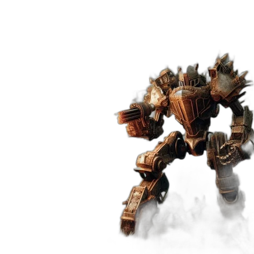 robot, weapon, creature, dragon transparent PNG cut-out