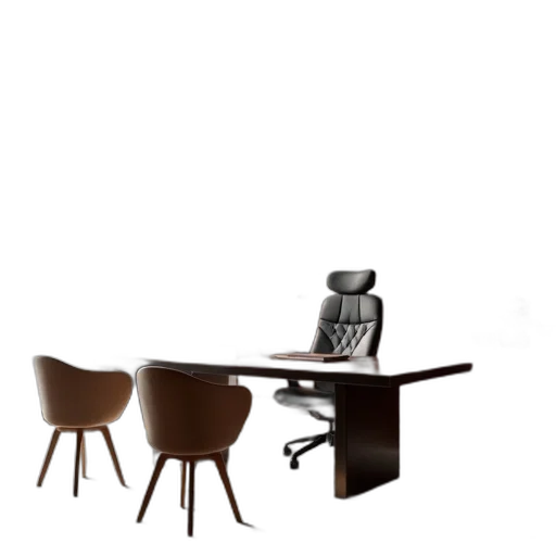 furniture, staff, 3d render, photorealistic transparent PNG cut-out