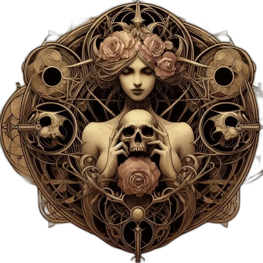 jewelry, mask, crown, face transparent PNG cut-out