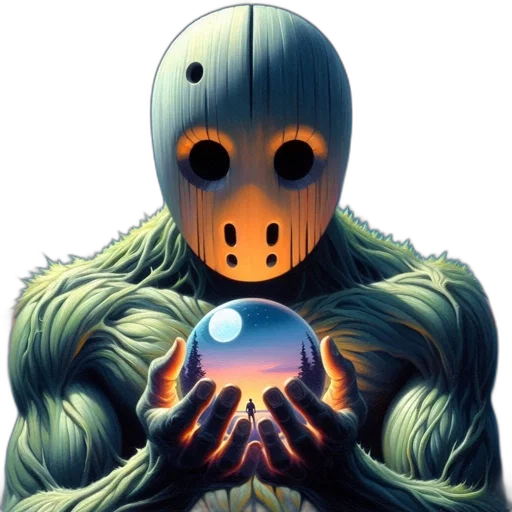 mask, face, creature, robot transparent PNG cut-out