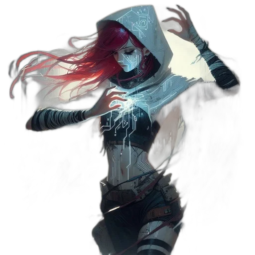 mask, jacket, robot, creature transparent PNG cut-out