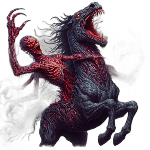 creature, dragon, animal, hair transparent PNG cut-out