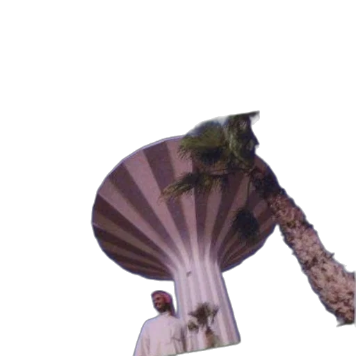 umbrella, staff, creature, hat transparent PNG cut-out