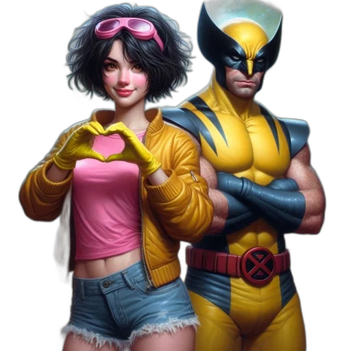 comic book art, concept art, fantasy art, cyberpunk transparent PNG cut-out
