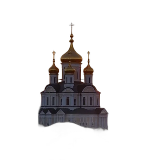 building, crown, hat, staff transparent PNG cut-out