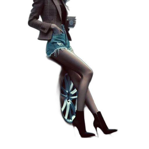 jacket, dress, staff, jewelry transparent PNG cut-out