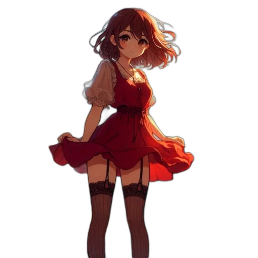 dress, staff, crown, weapon transparent PNG cut-out