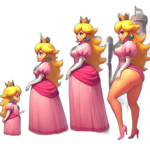 crown, dress, concept art, pixel art transparent PNG cut-out