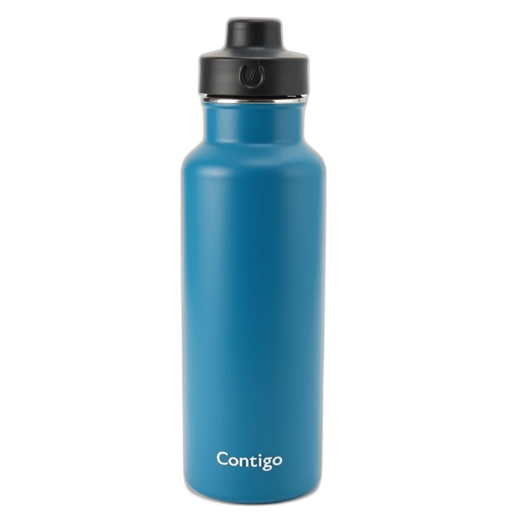 bottle, blue, contigo, brand transparent PNG cut-out