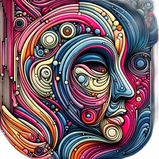 face, mask, robot, crown transparent PNG cut-out