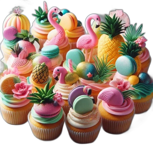 food, 3d render, photorealistic, pastel transparent PNG cut-out
