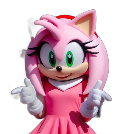 dress, animal, hat, staff transparent PNG cut-out
