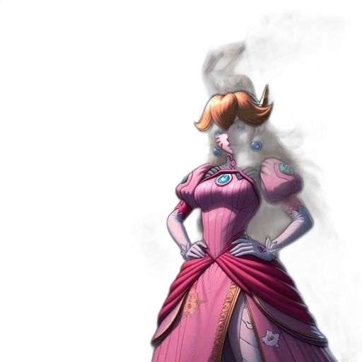 dress, staff, crown, mask transparent PNG cut-out