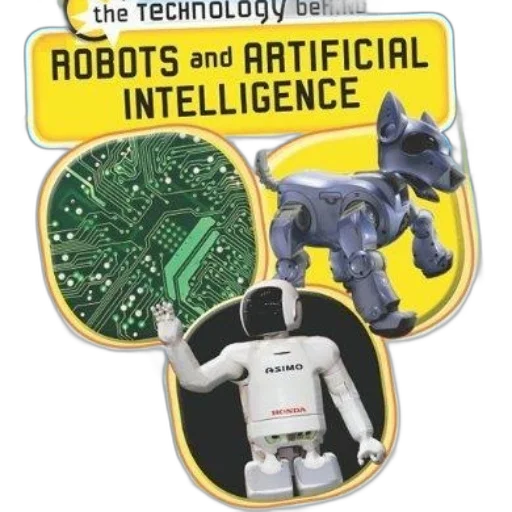 robot, 3d render, image, book transparent PNG cut-out