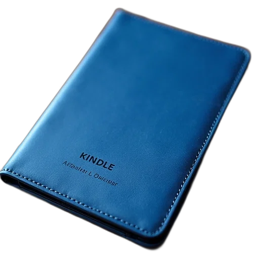 blue, kindle, cover, looks transparent PNG cut-out