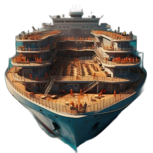crown, building, concept art, photorealistic transparent PNG cut-out
