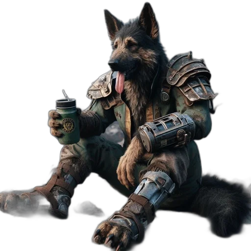 animal, creature, staff, weapon transparent PNG cut-out