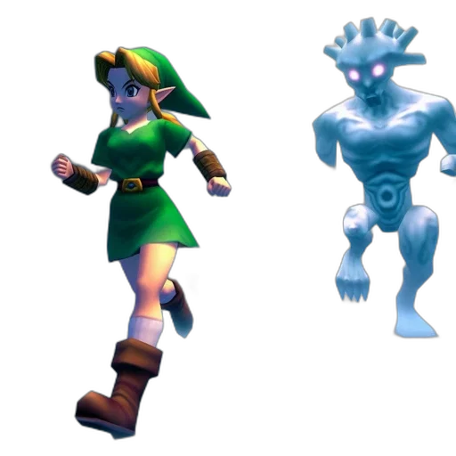concept art, 3d render, pixel art, fantasy art transparent PNG cut-out