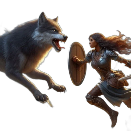 concept art, fantasy art, 3d render, photorealistic transparent PNG cut-out