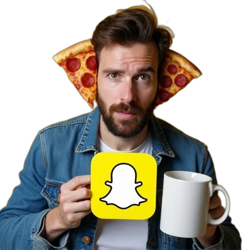 food, face, staff, hat transparent PNG cut-out