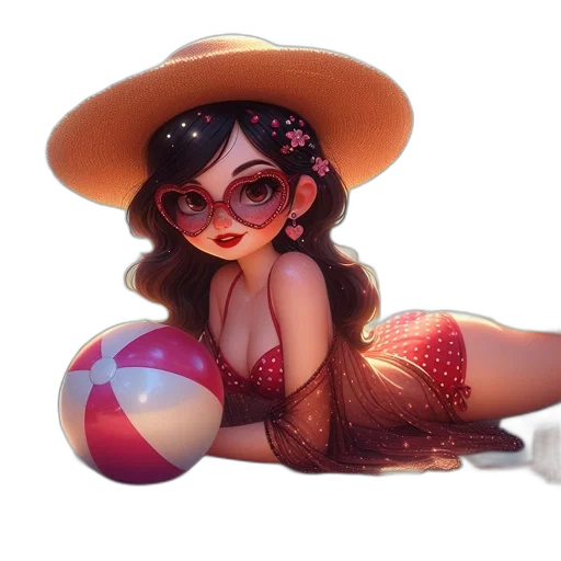 hat, concept art, 3d render, fantasy art transparent PNG cut-out