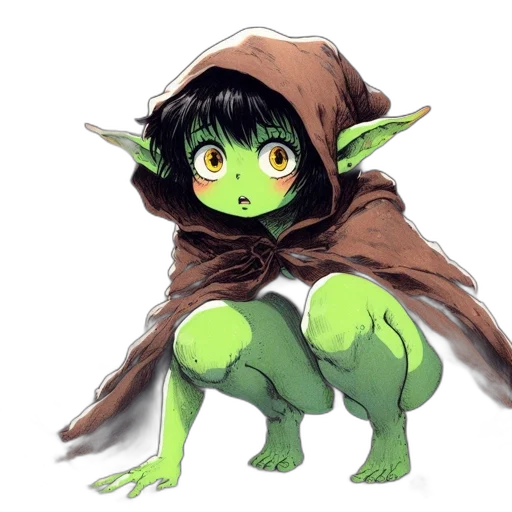 creature, dragon, mask, staff transparent PNG cut-out