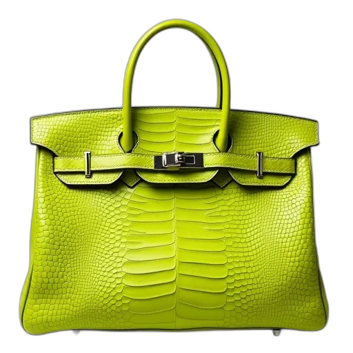 neon, green, hermes, pochet transparent PNG cut-out