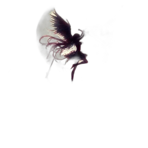 hair, dragon, creature, mask transparent PNG cut-out