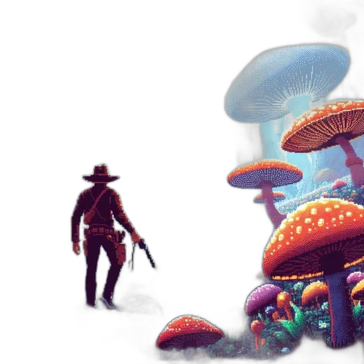 hat, umbrella, concept art, fantasy art transparent PNG cut-out