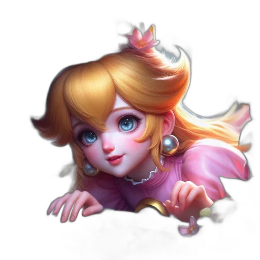face, crown, staff, fantasy art transparent PNG cut-out