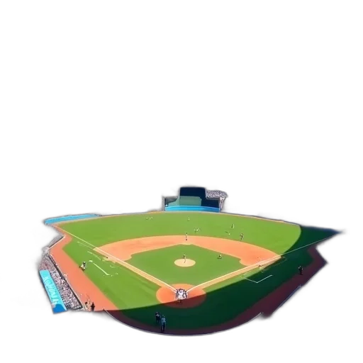 3d render, concept art, large, baseball transparent PNG cut-out