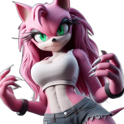 animal, creature, 3d render, concept art transparent PNG cut-out