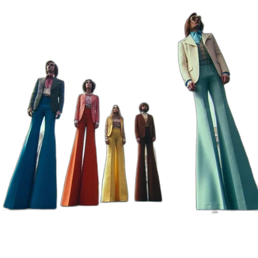 3d render, concept art, colorful, five transparent PNG cut-out