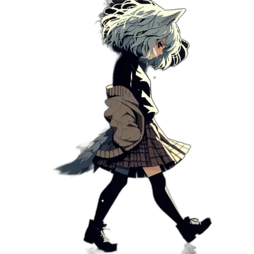 hat, jacket, creature, animal transparent PNG cut-out