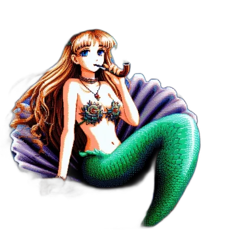 creature, jewelry, pixel art, fantasy art transparent PNG cut-out