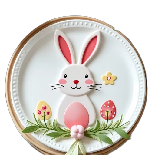 food, personalized, easter, placemats transparent PNG cut-out