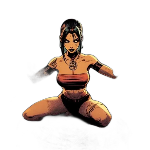 staff, comic book art, concept art, fantasy art transparent PNG cut-out