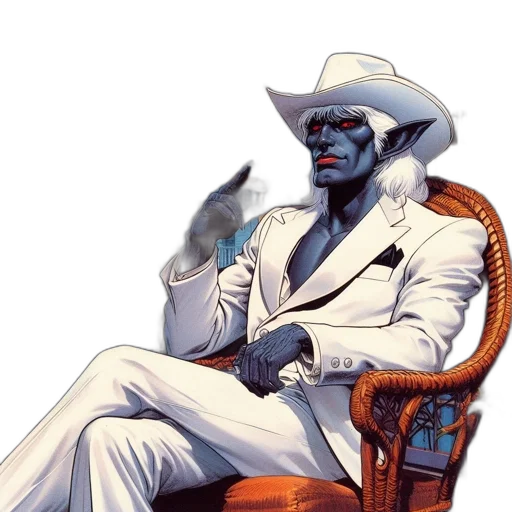 hat, staff, jacket, concept art transparent PNG cut-out
