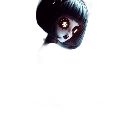face, mask, creature, robot transparent PNG cut-out
