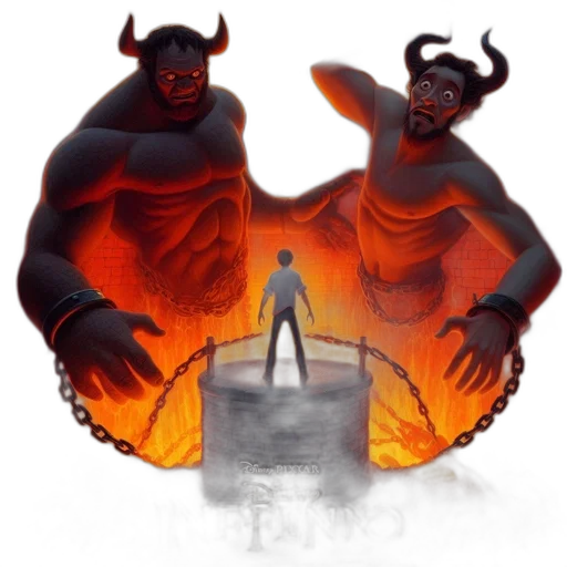 concept art, fantasy art, comic book art, fire transparent PNG cut-out