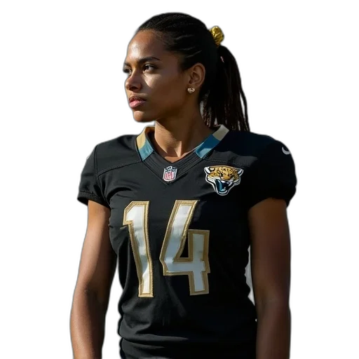 a6a5bfc6, women, jacksonville, jaguars transparent PNG cut-out