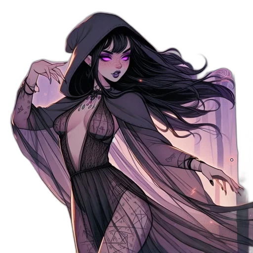 dress, jacket, concept art, fantasy art transparent PNG cut-out