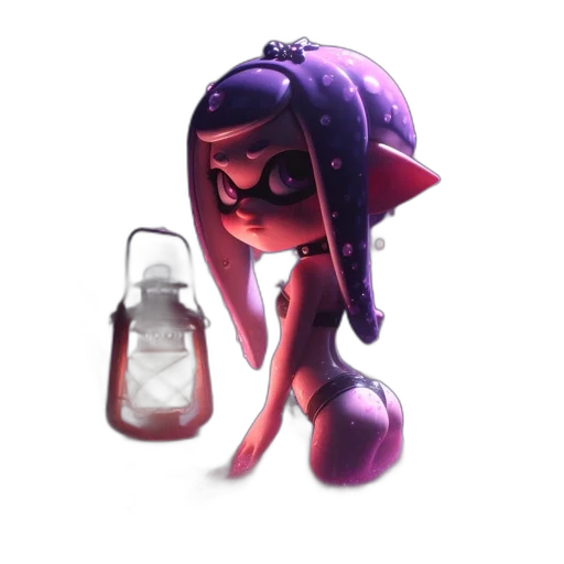 bottle, dress, weapon, creature transparent PNG cut-out