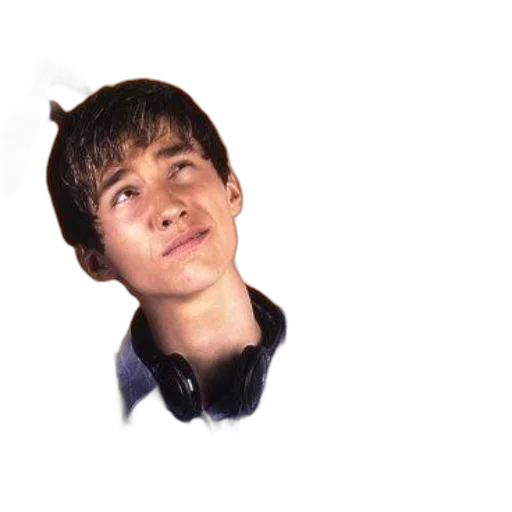 face, hair, jacket, creature transparent PNG cut-out