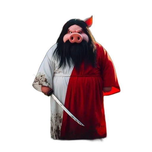mask, animal, creature, staff transparent PNG cut-out