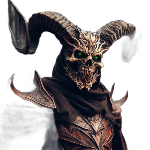 mask, dragon, creature, face transparent PNG cut-out
