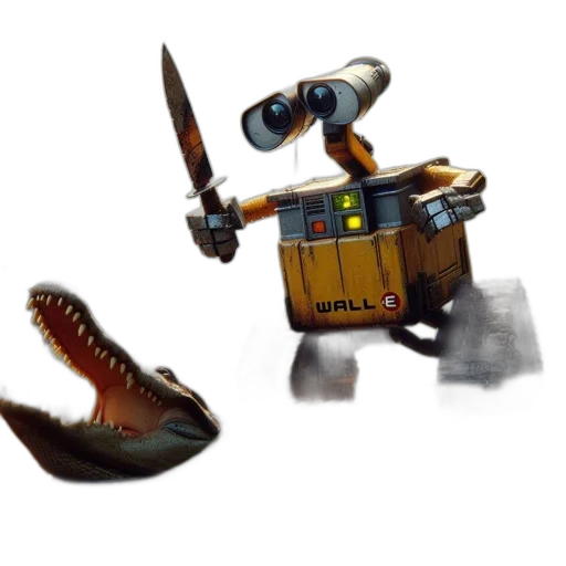 robot, creature, weapon, animal transparent PNG cut-out