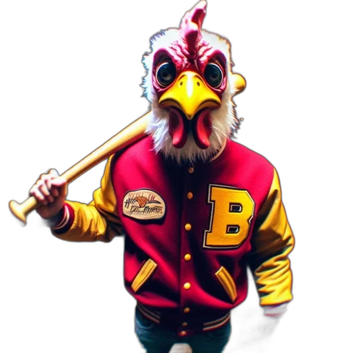 jacket, staff, animal, concept art transparent PNG cut-out