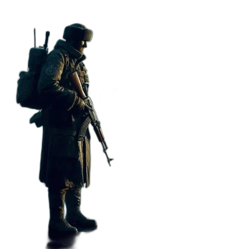 weapon, jacket, sword, staff transparent PNG cut-out