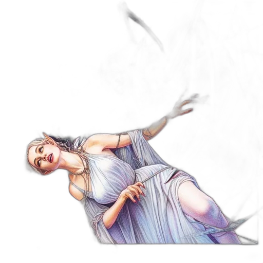 dress, staff, sword, weapon transparent PNG cut-out